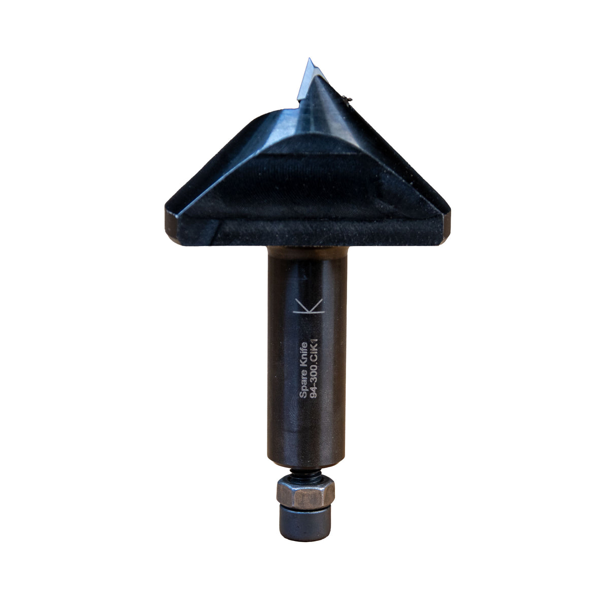 Infinity Tools Insert-Pro 91° Miterfold Router Bit back view.