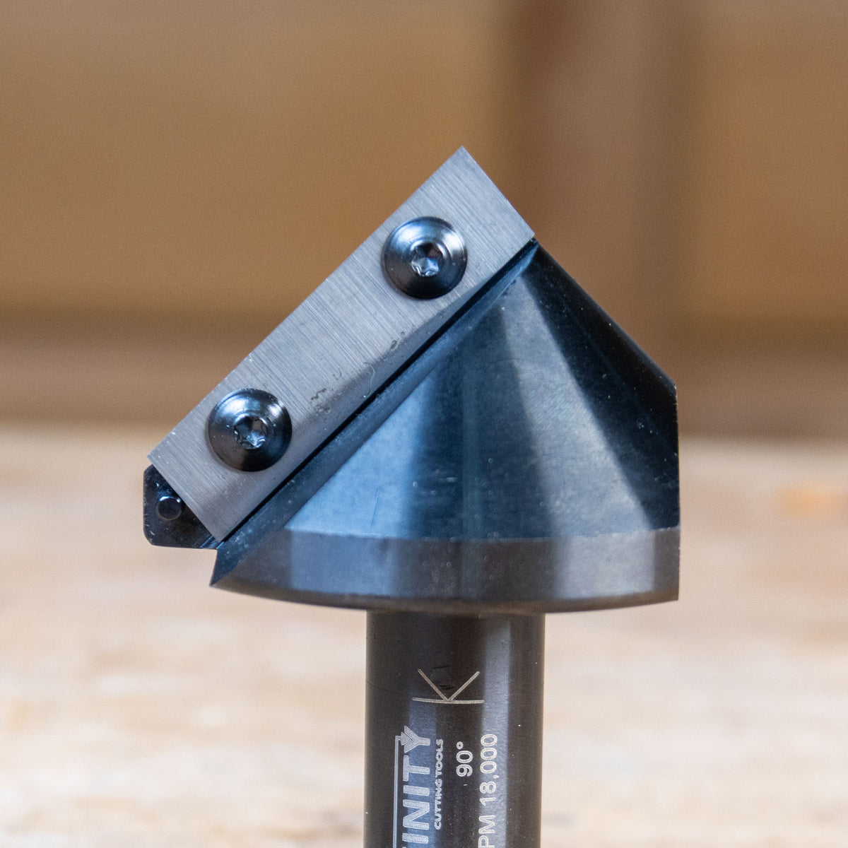 Insert Pro Replacement Router Bit Blade shown installed on router bit 94-303.