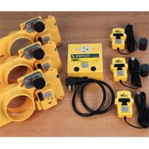 iVac automatic blast gates, switch box and tool sensors for dust collection