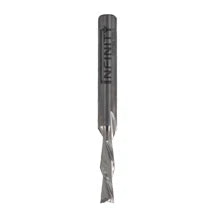 Infinity solid carbide spiral CNC router bit with straight shank