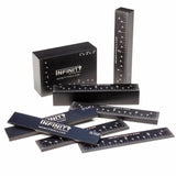 Woodworking precision setup bars and rulers set, black with measurement markings
