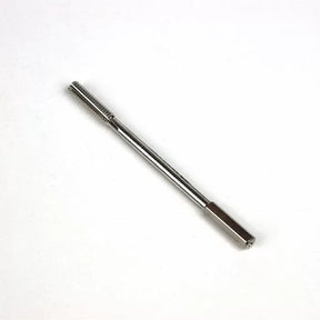 Metal threading tap tool for woodworking on a white background