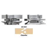 rail and stile chamfer shaper cutter