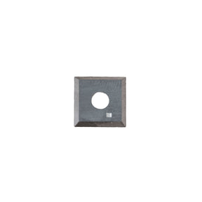 Square 4 sided replacement blade for insert pro router bits on a white background