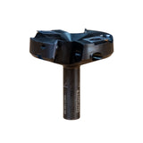 Infinity Tools Insert-Pro Spoilboard Surfacing and Rabbeting 2+2 Design Fly Cutter Left Side View